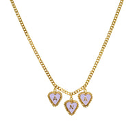 PreOrder 3 Letters Heart Chain