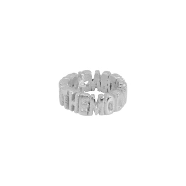 Anillo To The Moon And Back Plata