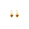 Candongas Baby Beating Hearts Glitter