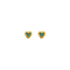 Baby Beating Hearts Glitter Studs