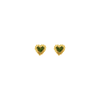 Baby Beating Hearts Glitter Studs