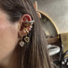 Hula Earcuff Chunky Silver