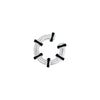 Hula Earcuff Chunky Silver
