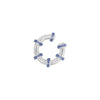 Hula Earcuff Chunky Silver