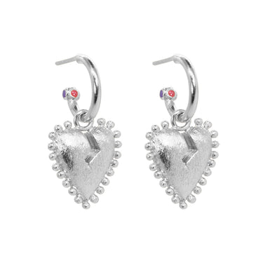 CorazOFF Mini Hoops Silver
