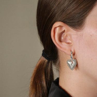 CorazOFF Mini Hoops Silver