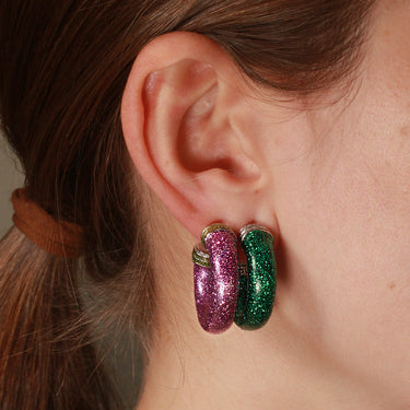 Orbit Baby Glitter Hoops