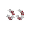Candongas Magic Stick Twirl Baby Plata