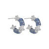Candongas Magic Stick Twirl Baby Plata