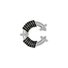 Earcuff Magic Stick Twirl Plata