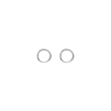 Disco Mini Hoops Silver