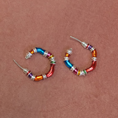 Candongas Looms Baby Plata