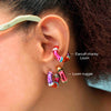 Looms Chunky Silver Earcuff