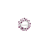Earcuff AsteroiDS Plata