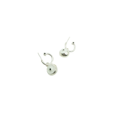EYEclipse Mini Silver Hoops