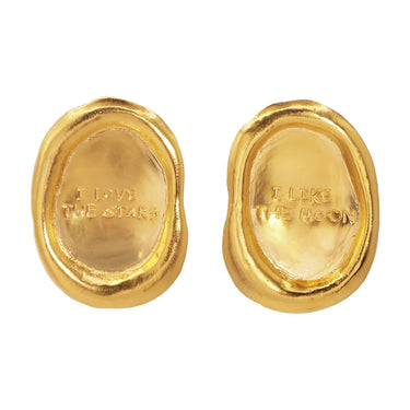 Aretes Moon & Stars XL