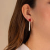 Lucky Match Silver Studs