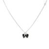 PreOrder Cadena 2 Letras Heart Plata