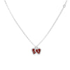 PreOrder Cadena 2 Letras Heart Plata