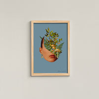 DS Frame Art 20x30 - Mushrooms Face