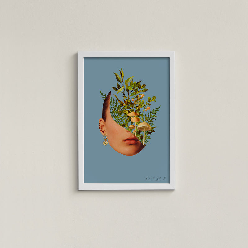 DS Frame Art 20x30 - Mushrooms Face