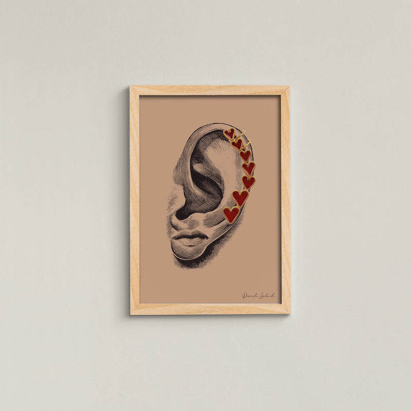 DS Frame Art 20x30 - Queen Of Hearts Ear