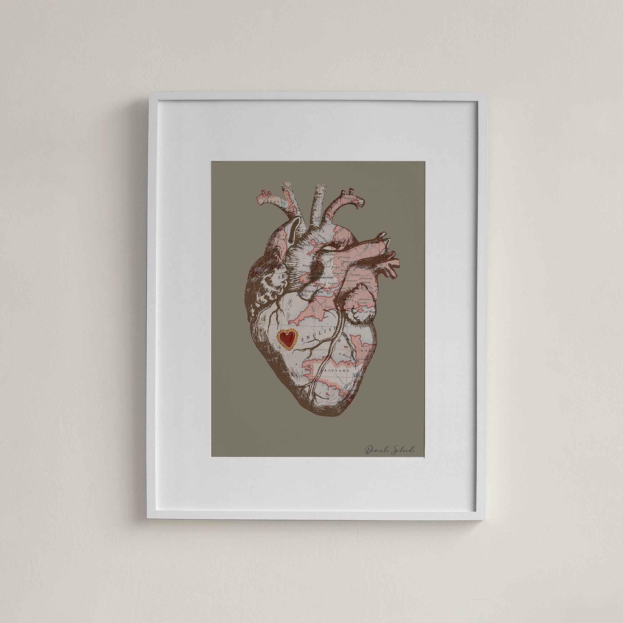 DS Frame Art 40x50 - Adventure Heart