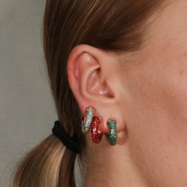 Orbit Tiny Glitter Hoops