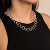 Trufa Choker Silver
