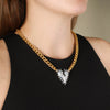 Choker CorazOFF Gold & Silver