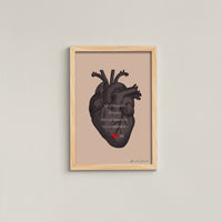 DS Frame Art 20x30 - Anatomic Heart