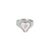 PreOrder Anillo Letra Heart Plata
