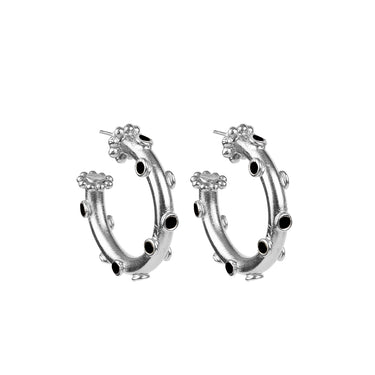Trufa Baby Hoops Silver