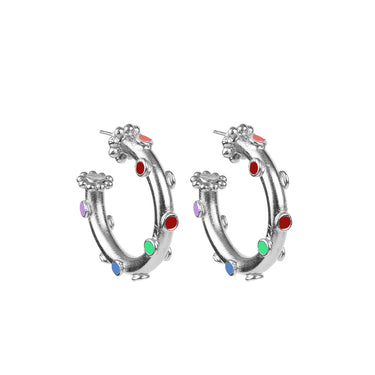 Trufa Baby Hoops Silver