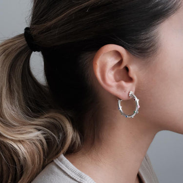 Trufa Baby Hoops Silver