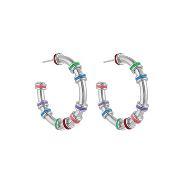 Hula Hoops Mini Silver