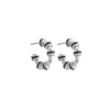 Hula Hoops Tiny Silver
