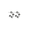 Hula Hoops Micro Silver