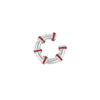 Hula Earcuff Chunky Silver