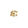 Hula Double Earcuff