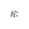 Double Hula Earcuff Silver