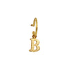 PreOrder Baby Hoops 9mm Gold Letter