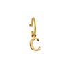 PreOrder Baby Hoops 9mm Gold Letter