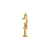 PreOrder Baby Hoops 9mm Gold Letter