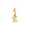 PreOrder Baby Hoops 9mm Gold Letter