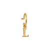 PreOrder Baby Hoops 9mm Gold Letter
