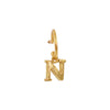 PreOrder Baby Hoops 9mm Gold Letter