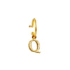 PreOrder Baby Hoops 9mm Gold Letter