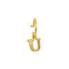 PreOrder Baby Hoops 9mm Gold Letter