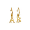 PreOrder Baby Hoops 9mm Gold Letter